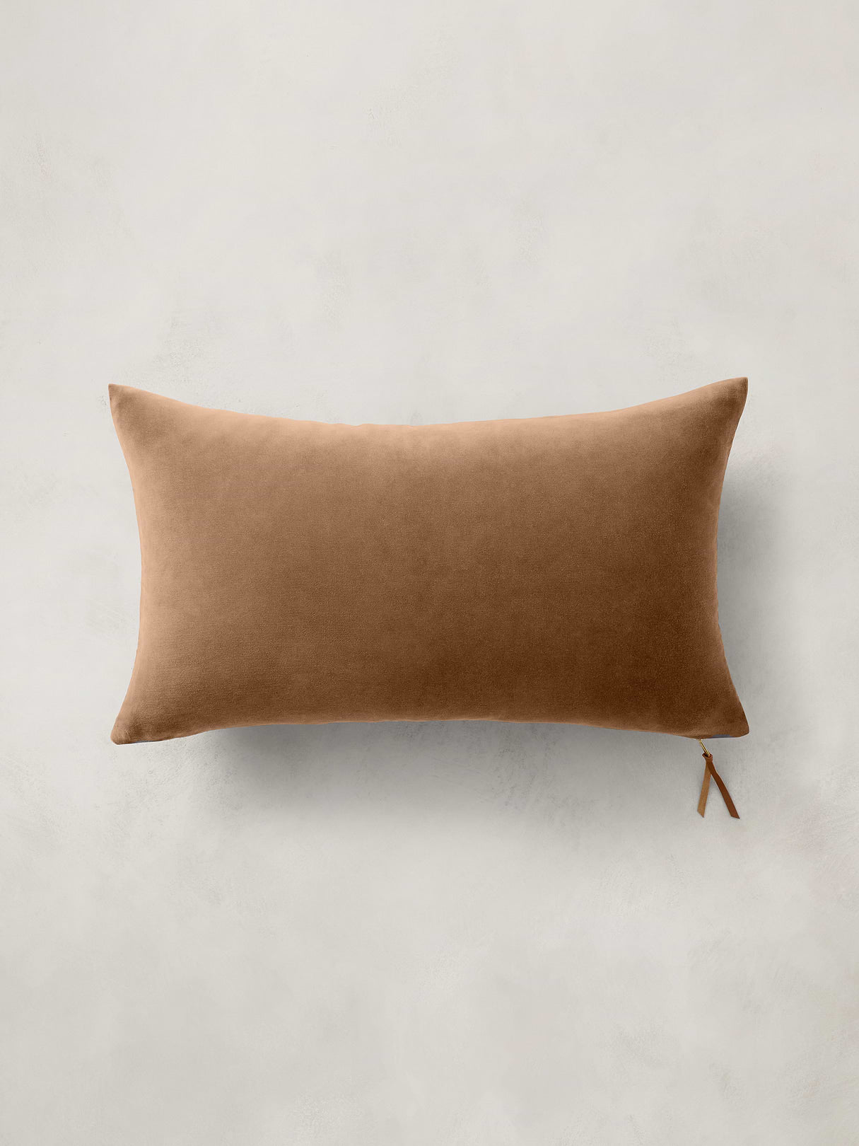 Timeless Velvet Pillow - Chestnut Brown