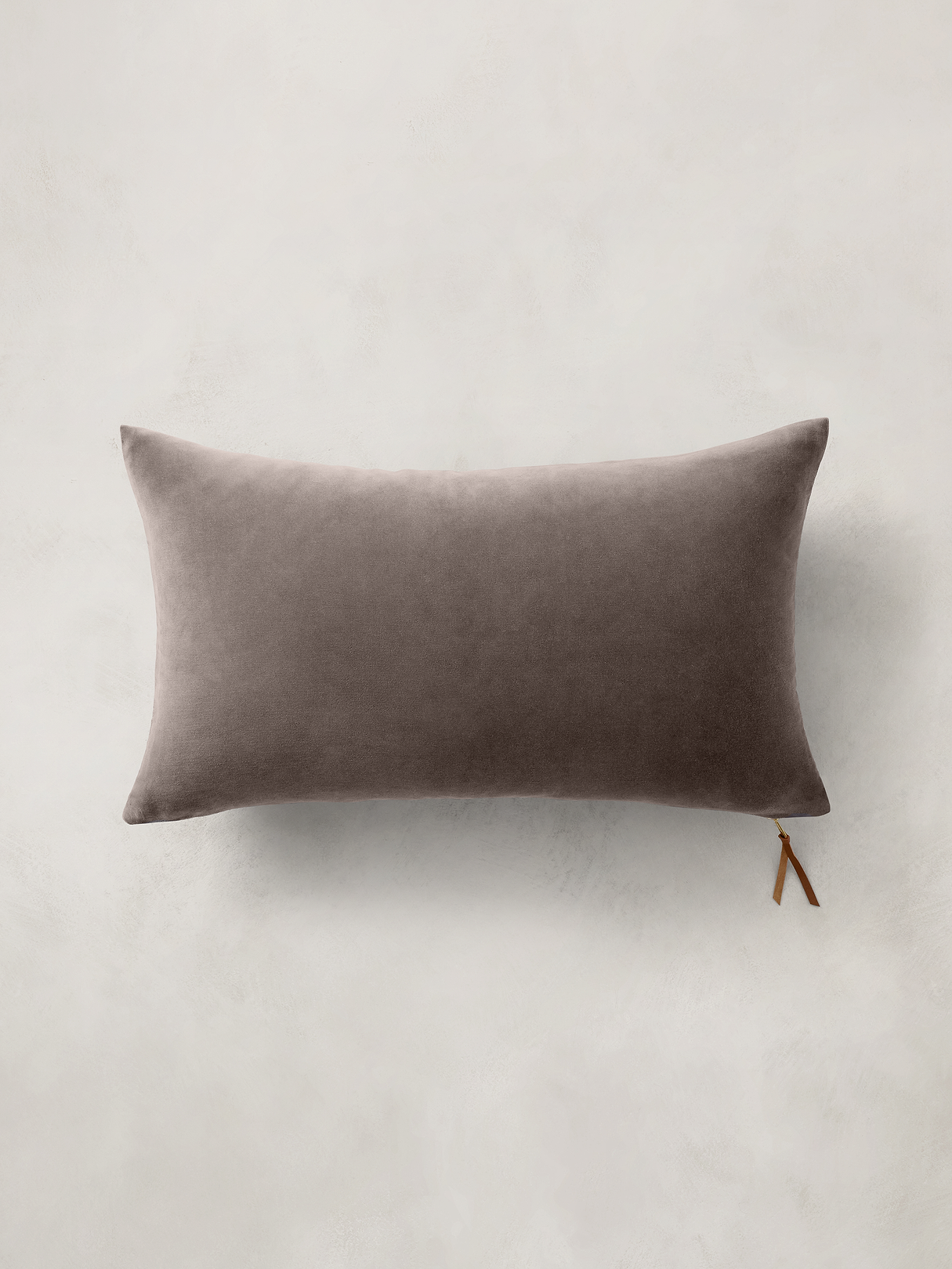 Timeless Velvet Pillow - Truffle