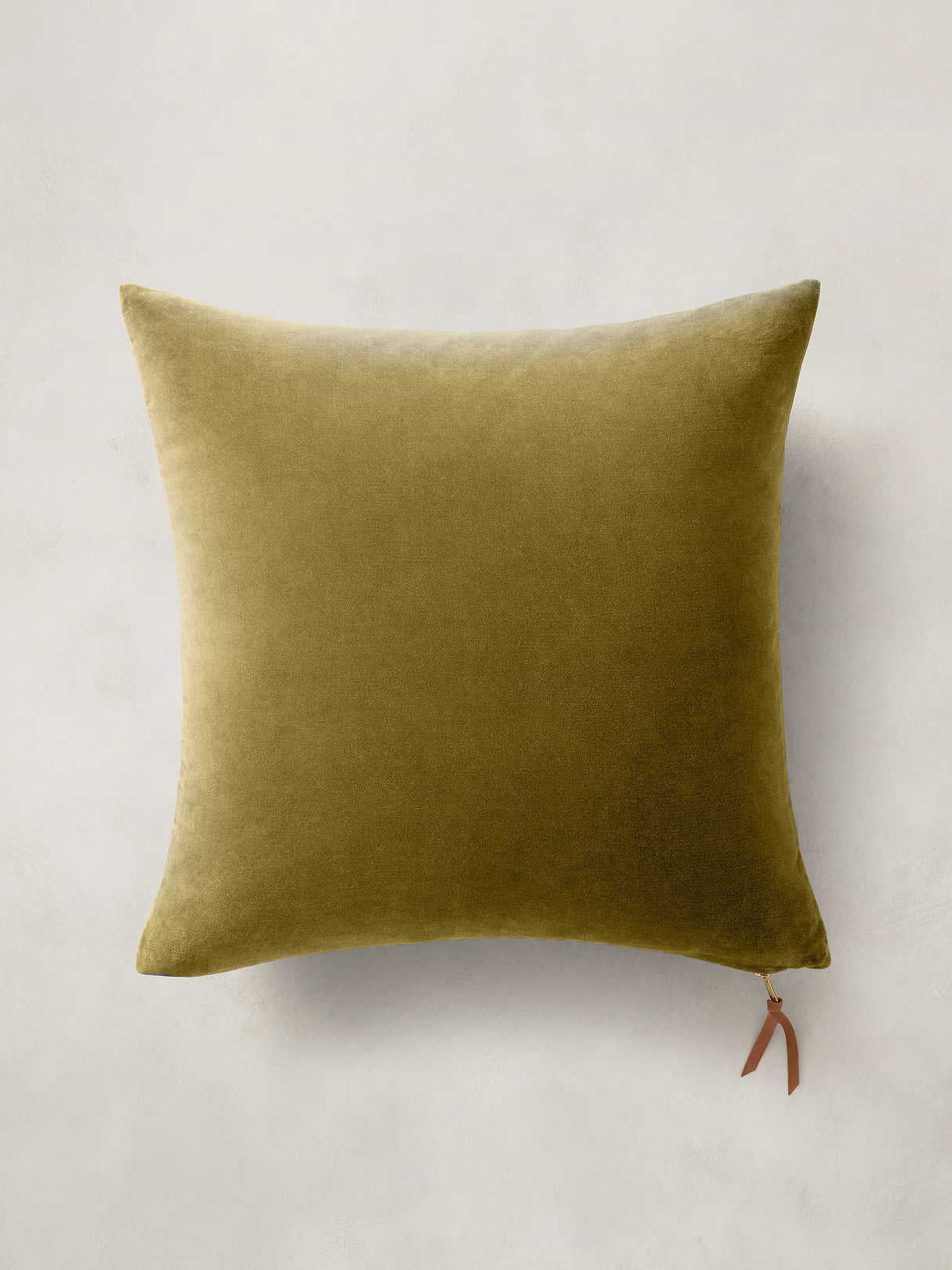 Timeless Velvet Pillow - Olive Green