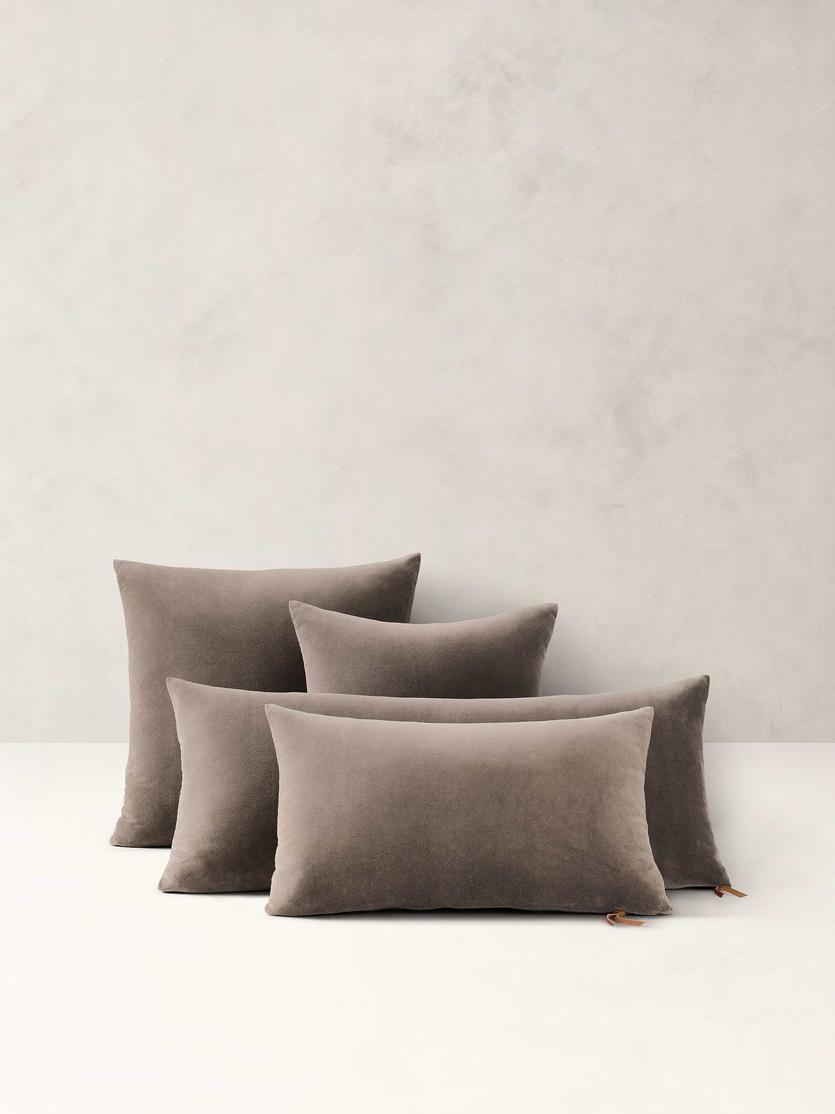 Timeless Velvet Pillow - Truffle