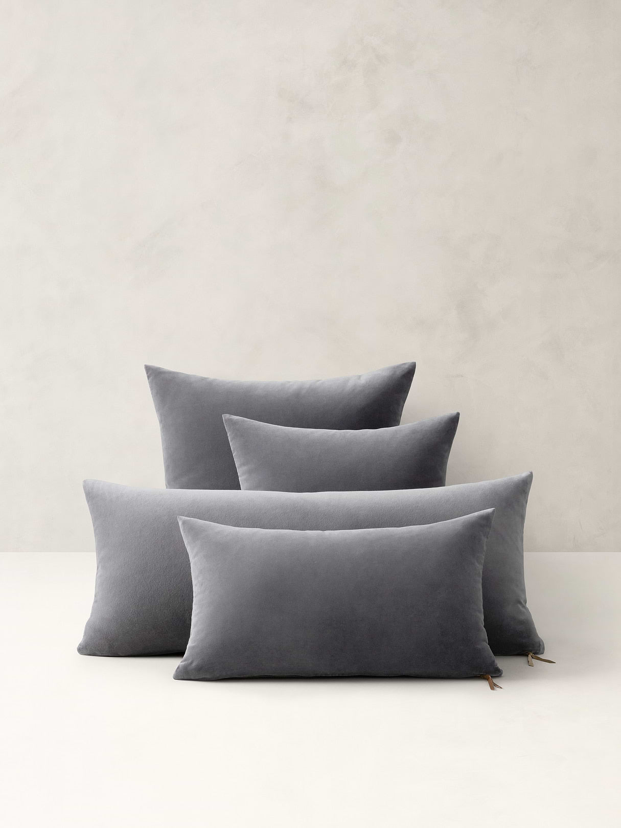 Timeless Velvet Pillow - Thunder