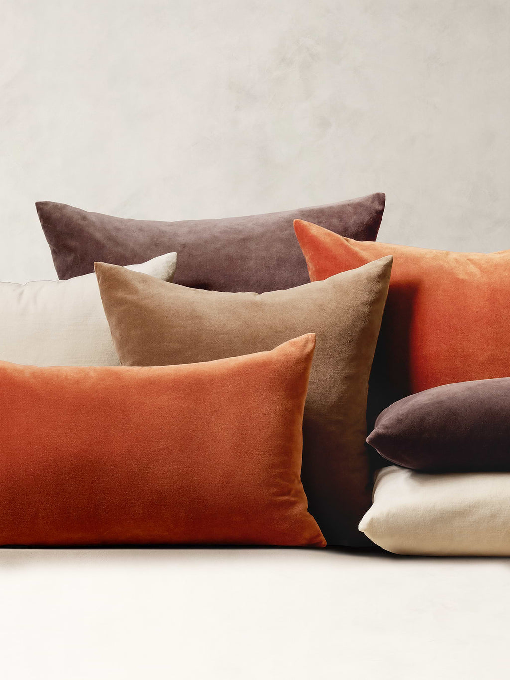 Timeless Velvet Pillow - Cocoa Brown