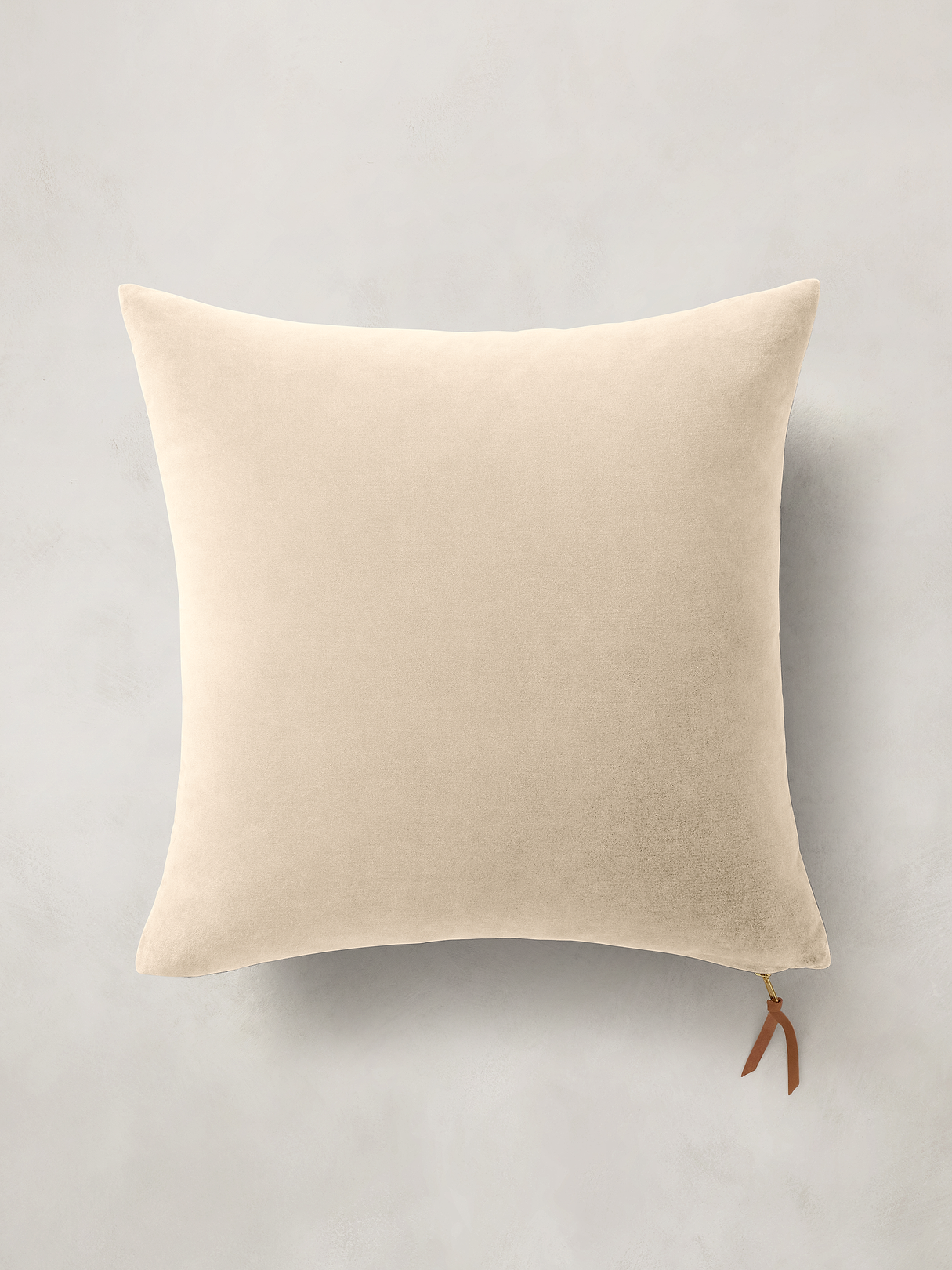 Timeless Velvet Pillow - Oyster Off-White