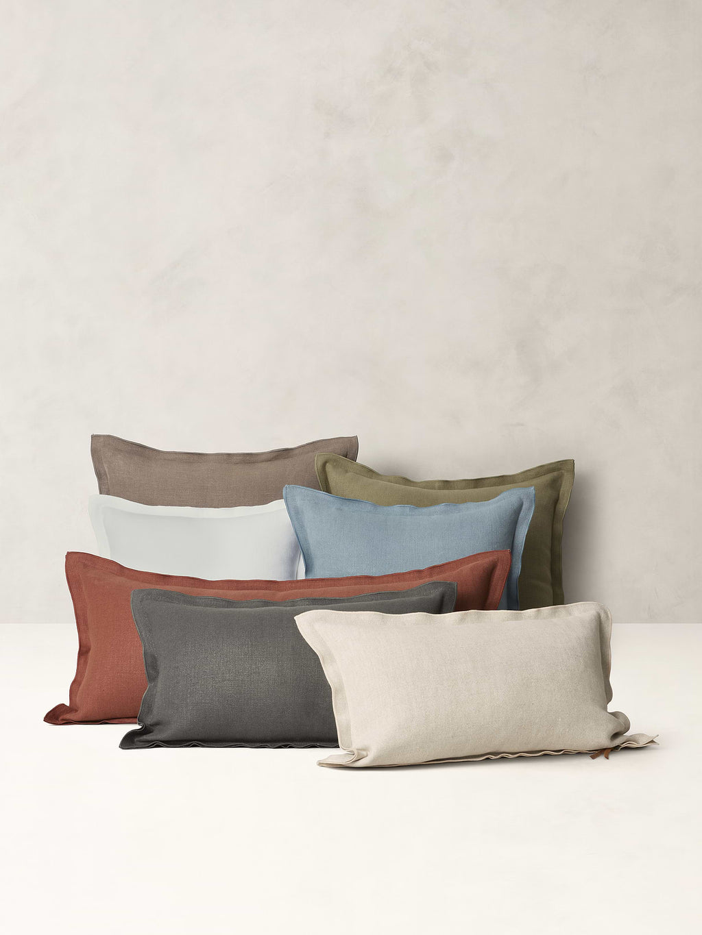 European Linen Pillow - Truffle