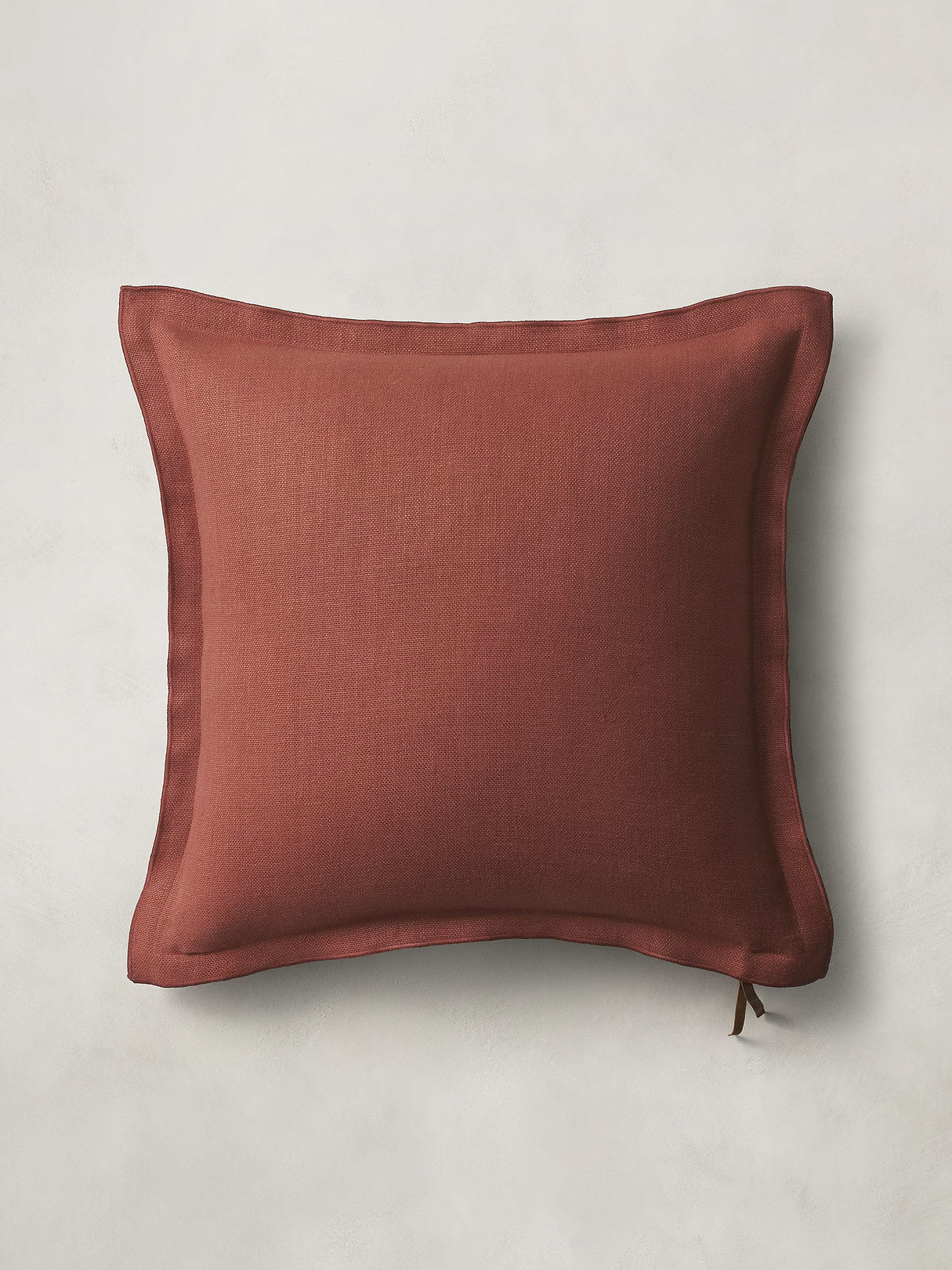 European Linen Pillow - Sienna Brown