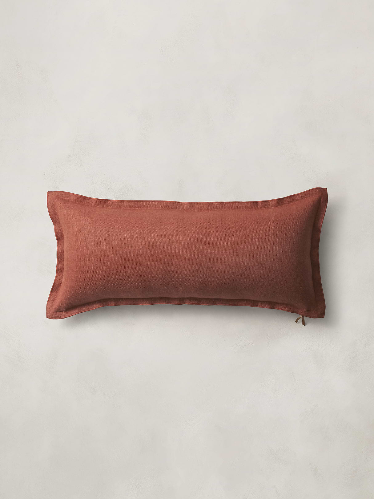 European Linen Pillow - Sienna Brown