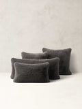 Kodiak Faux Fur Pillow - Thunder