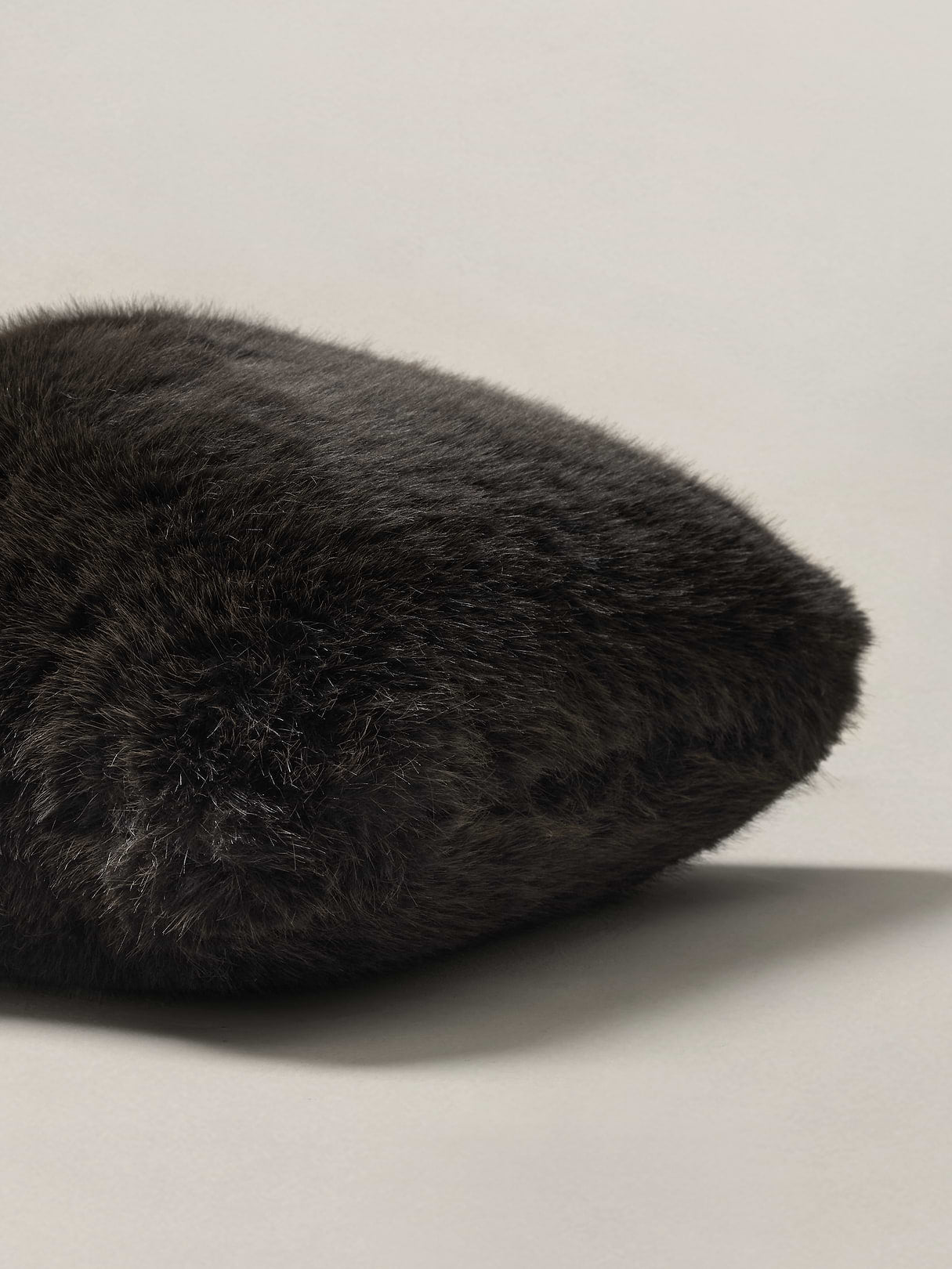 Kodiak Faux Fur Pillow - Sable