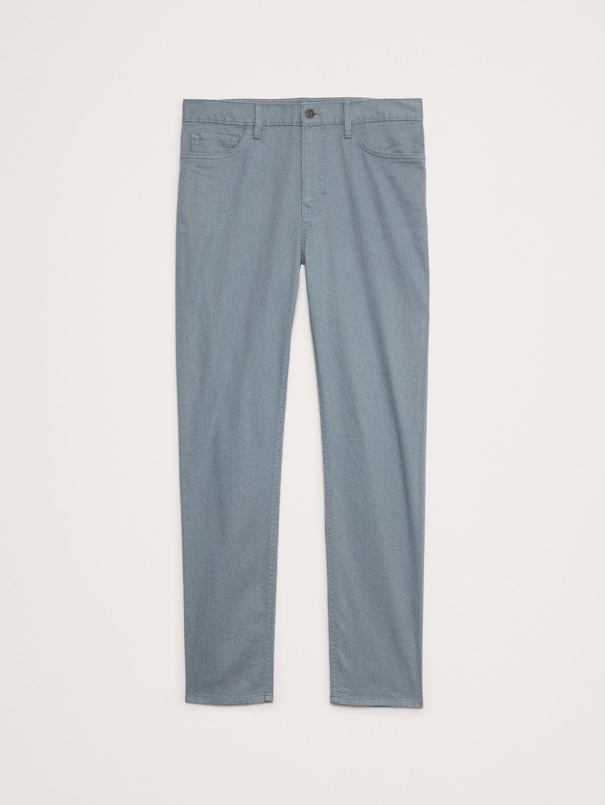 Slim Linen-Cotton Traveler Pant - Blue Gray