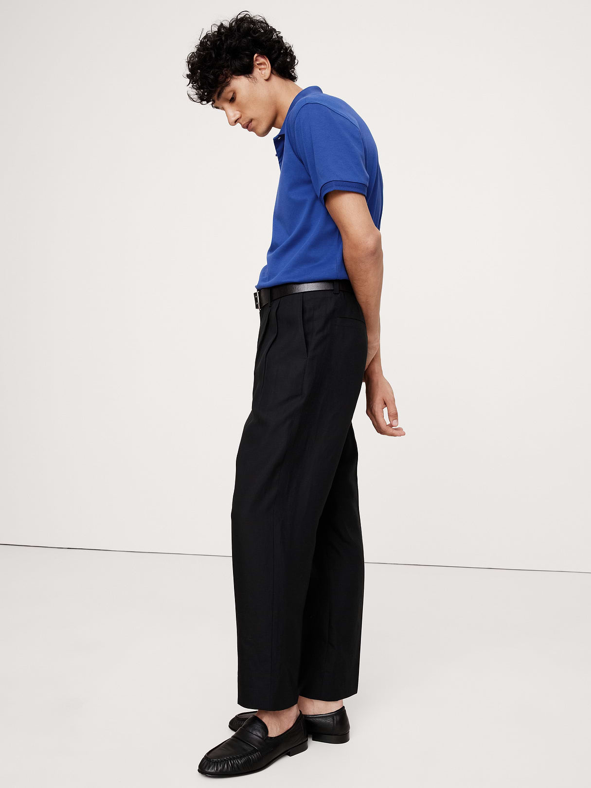 Luxury-Touch Polo - Cape Blue