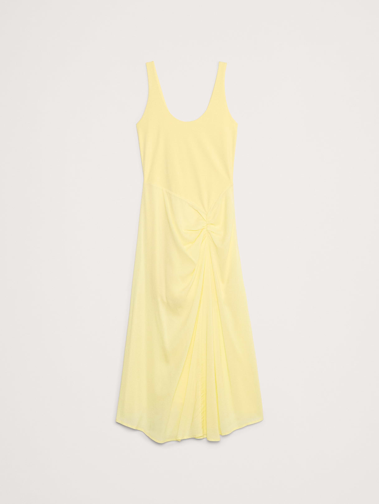 Knit Midi Dress - Calm Yellow