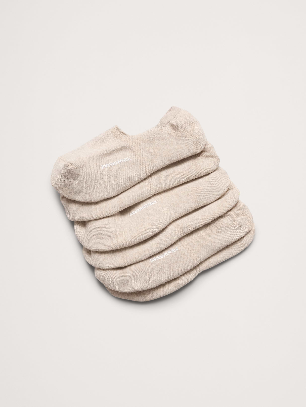 Perfect No-Show Sock 3-Pack - Heather Oatmeal