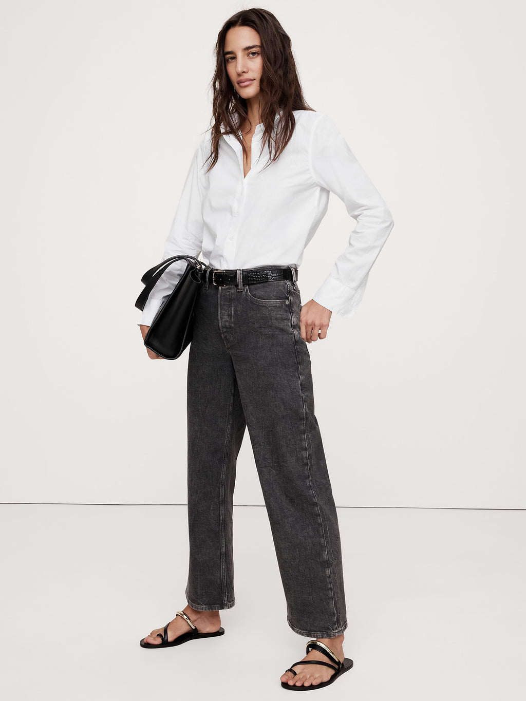 The Everyday Shirt in Cotton Poplin - White