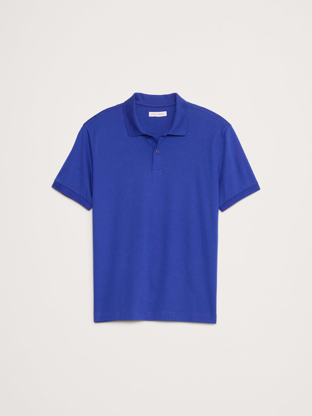 Luxury-Touch Polo - Cape Blue