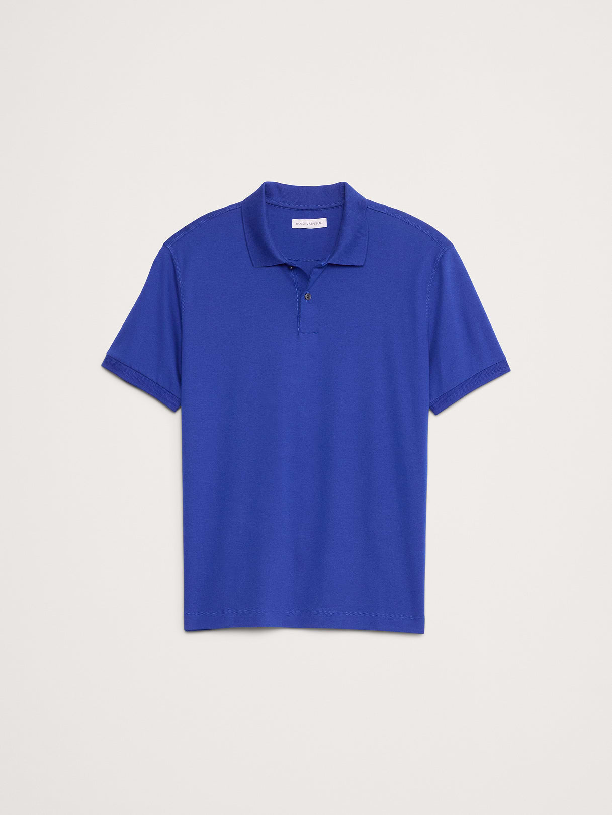 Luxury-Touch Polo - Cape Blue