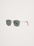 Neptune Deux Sunglasses by Le Specs - Gold Khaki