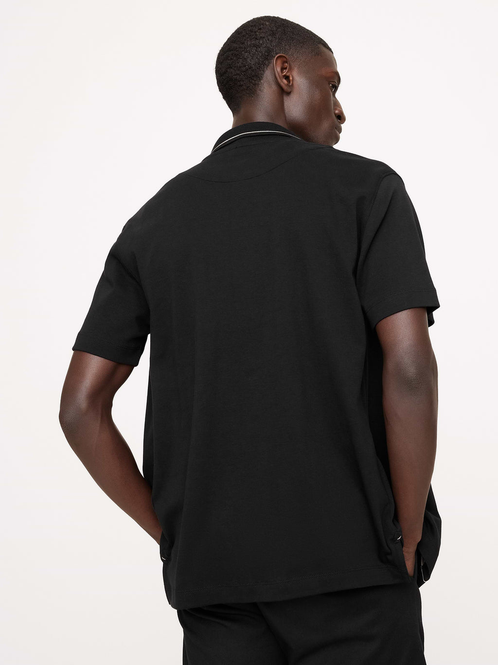 Luxury-Touch Shirt - Black