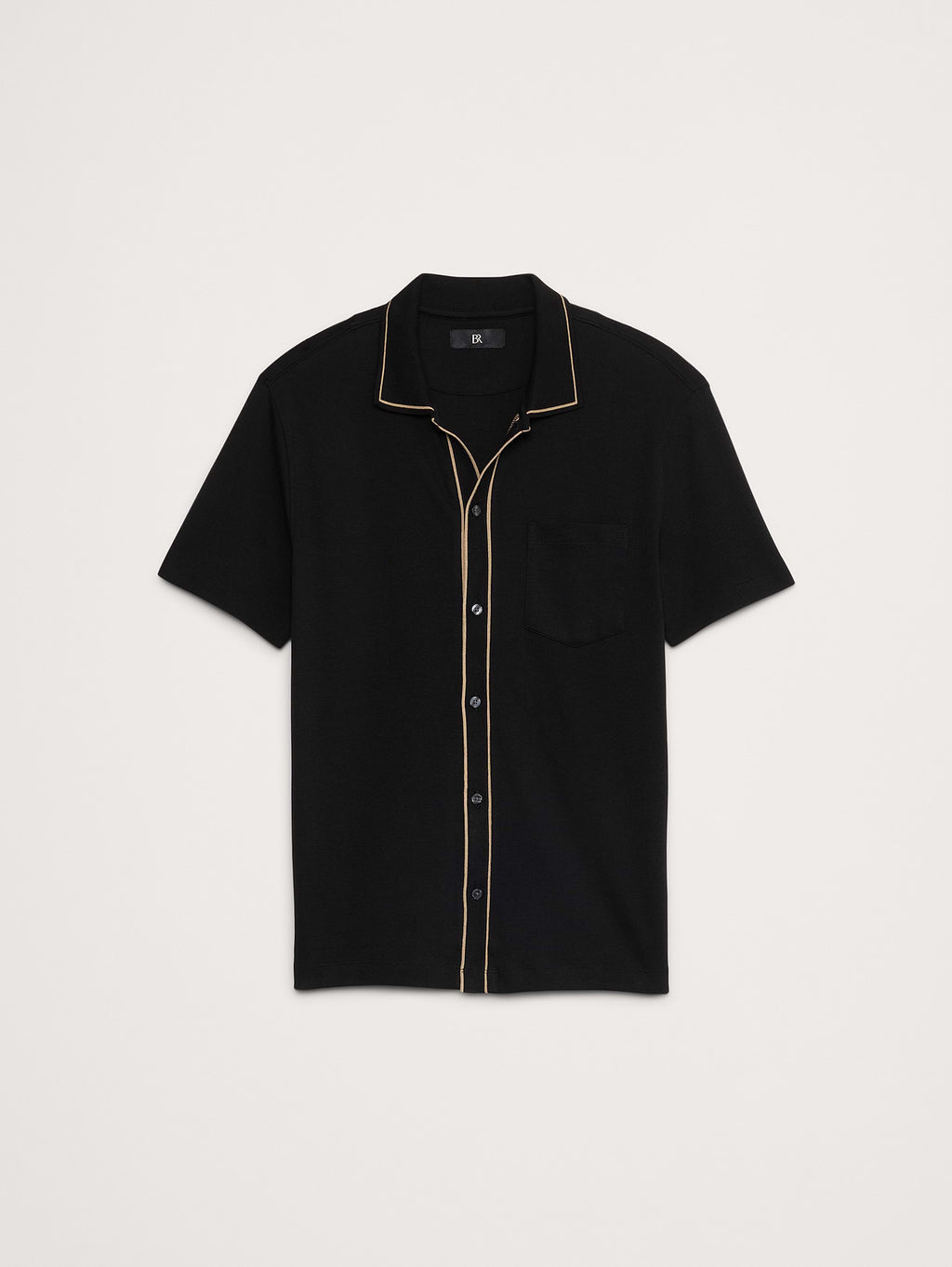 Luxury-Touch Shirt - Black