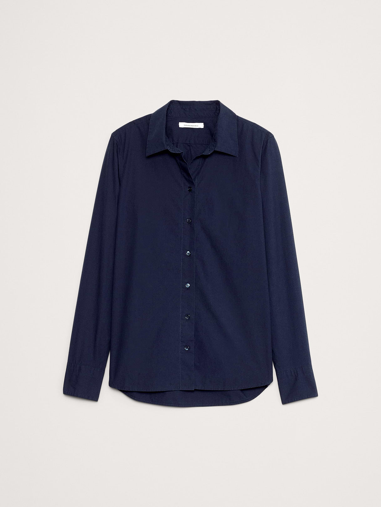 The Everyday Shirt in Cotton Poplin - Tapestry Navy Blue