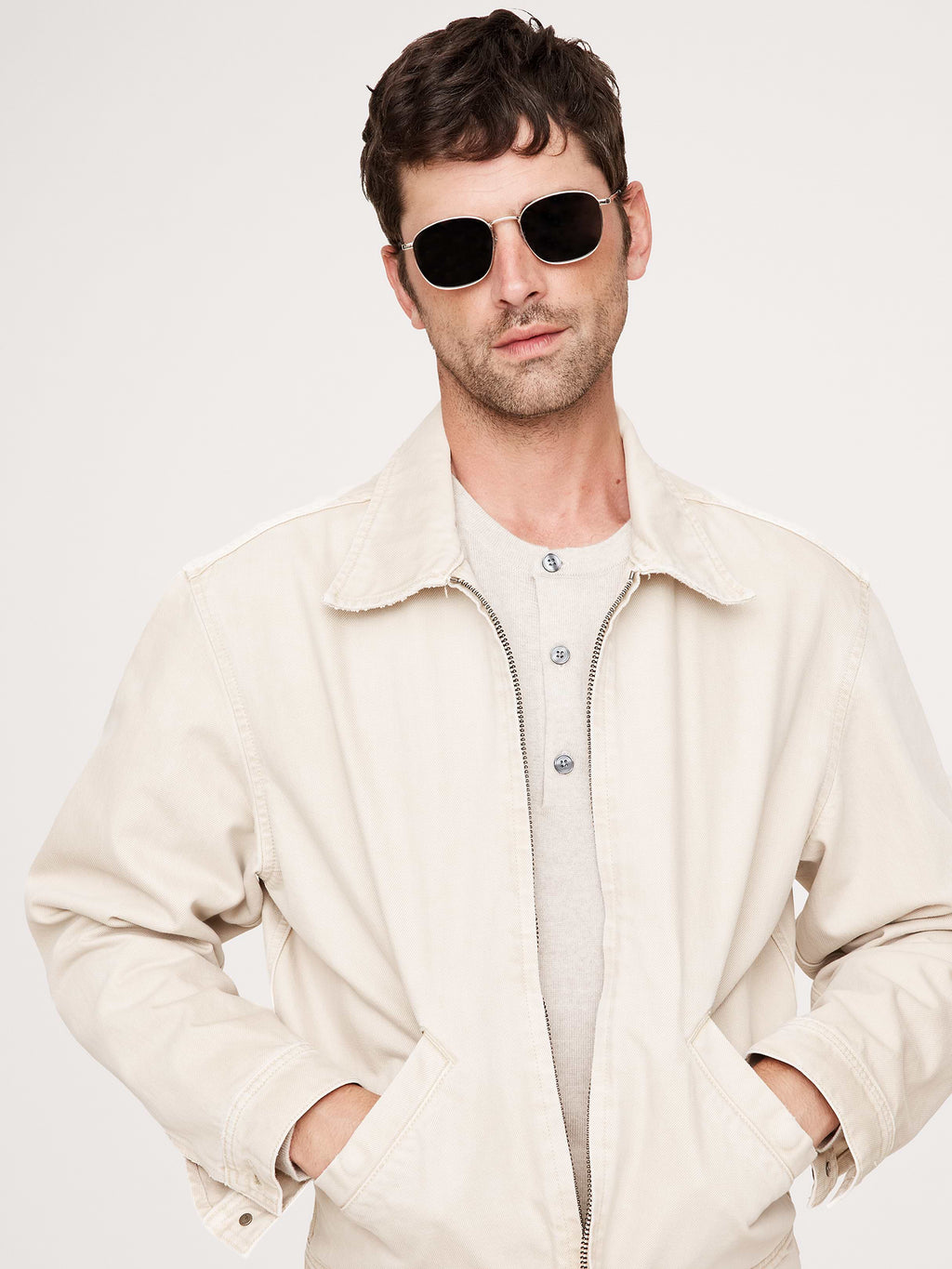 Neptune Deux Sunglasses by Le Specs - Gold Khaki
