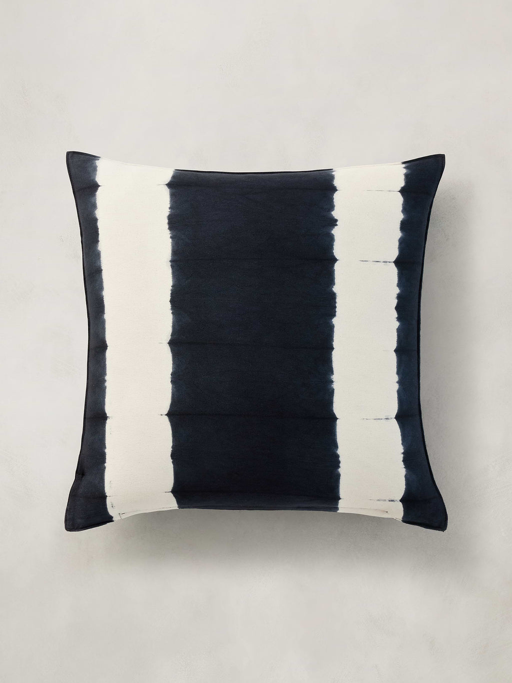 Shibori Cotton Pillow Cover - Indigo Blue