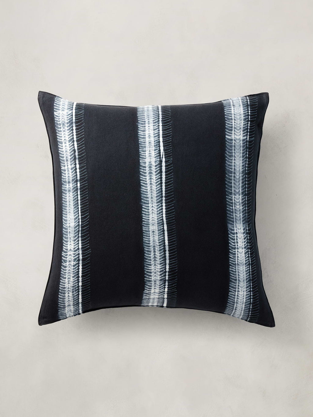 Shibori Cotton Pillow Cover - Indigo Blue