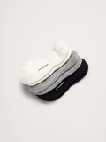 Perfect No-Show Sock 3-Pack - Neutral Multi