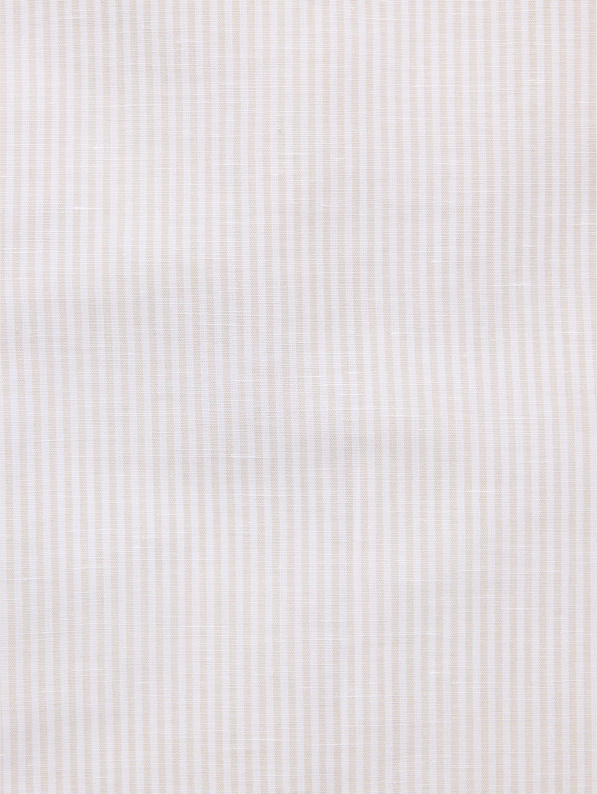 Slim-Fit Linen-Cotton Dress Shirt - Khaki Beige Stripe
