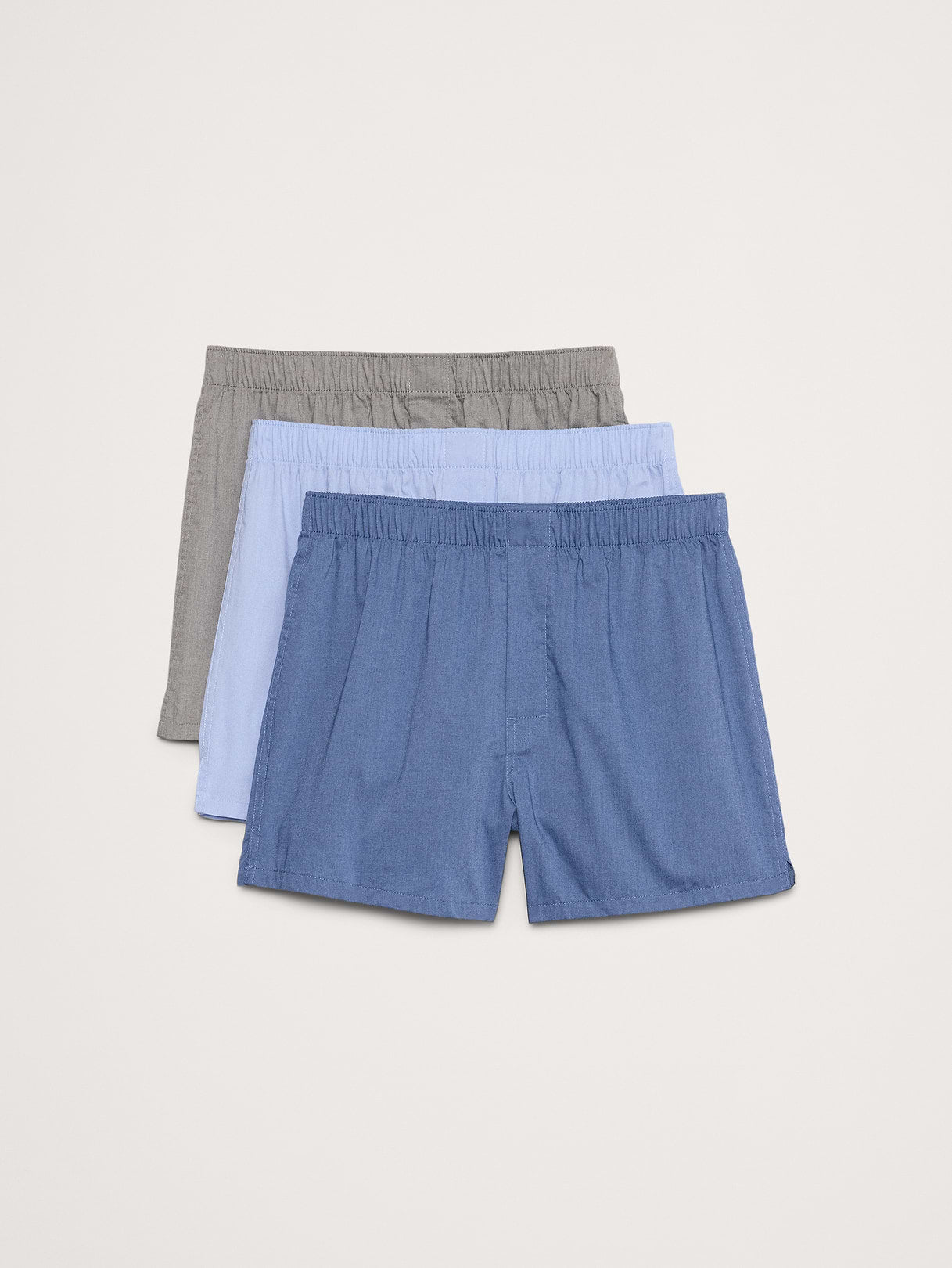 Signature Boxer 3-Pack - Chambray Blue