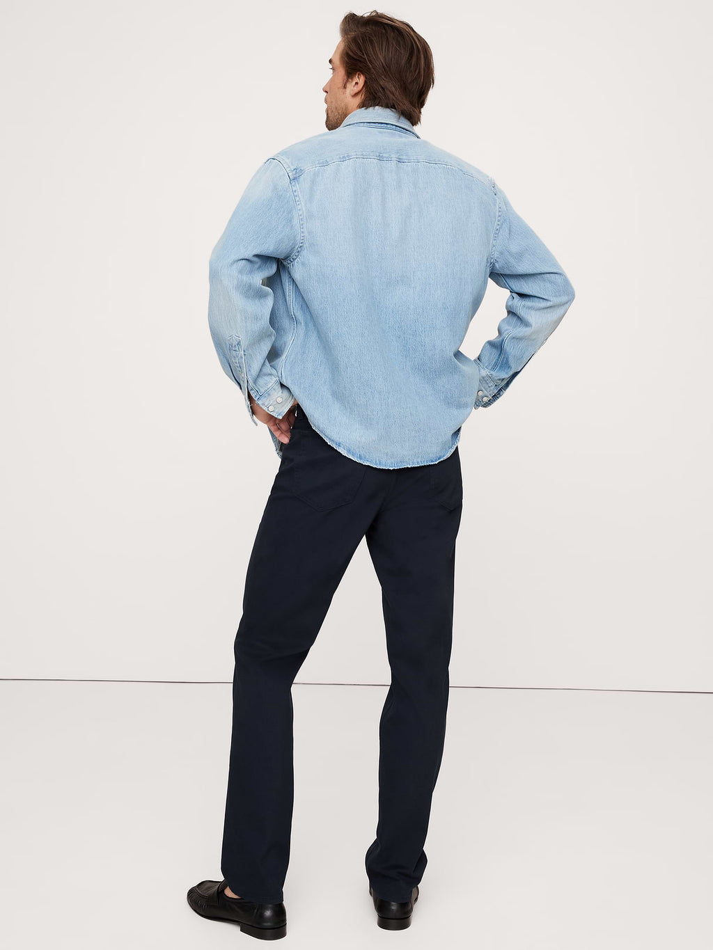 Slim Traveler Pant - Navy Blue