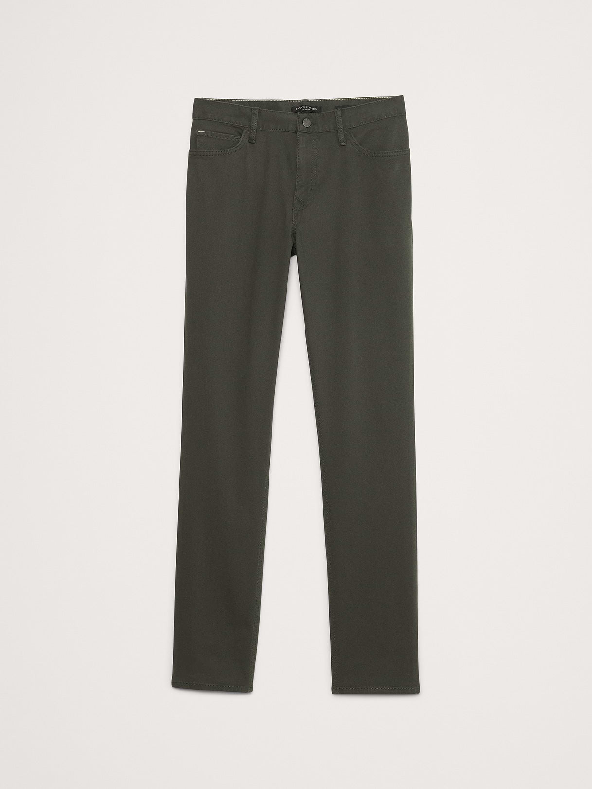 Slim Traveler Pant - Deep Green Olive
