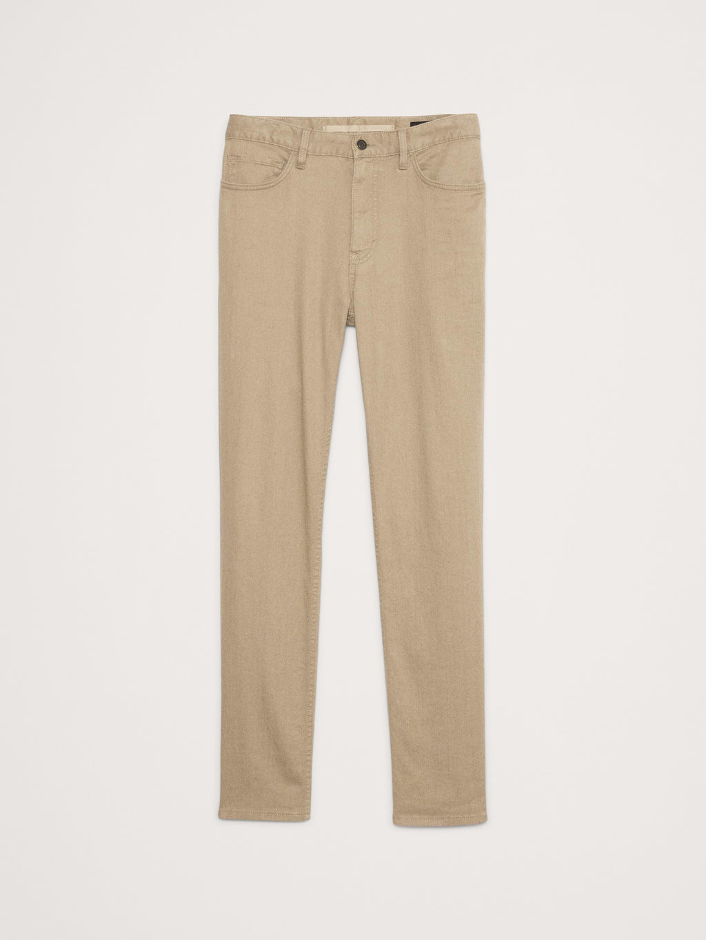 Slim Linen-Cotton Traveler Pant - Khaki Beige