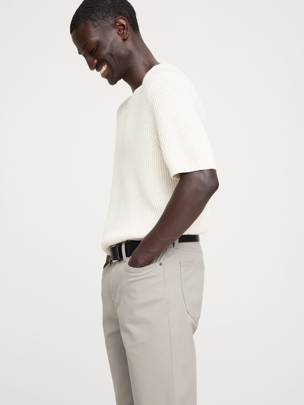 Skinny Traveler Pant 2.0 - Light Gray
