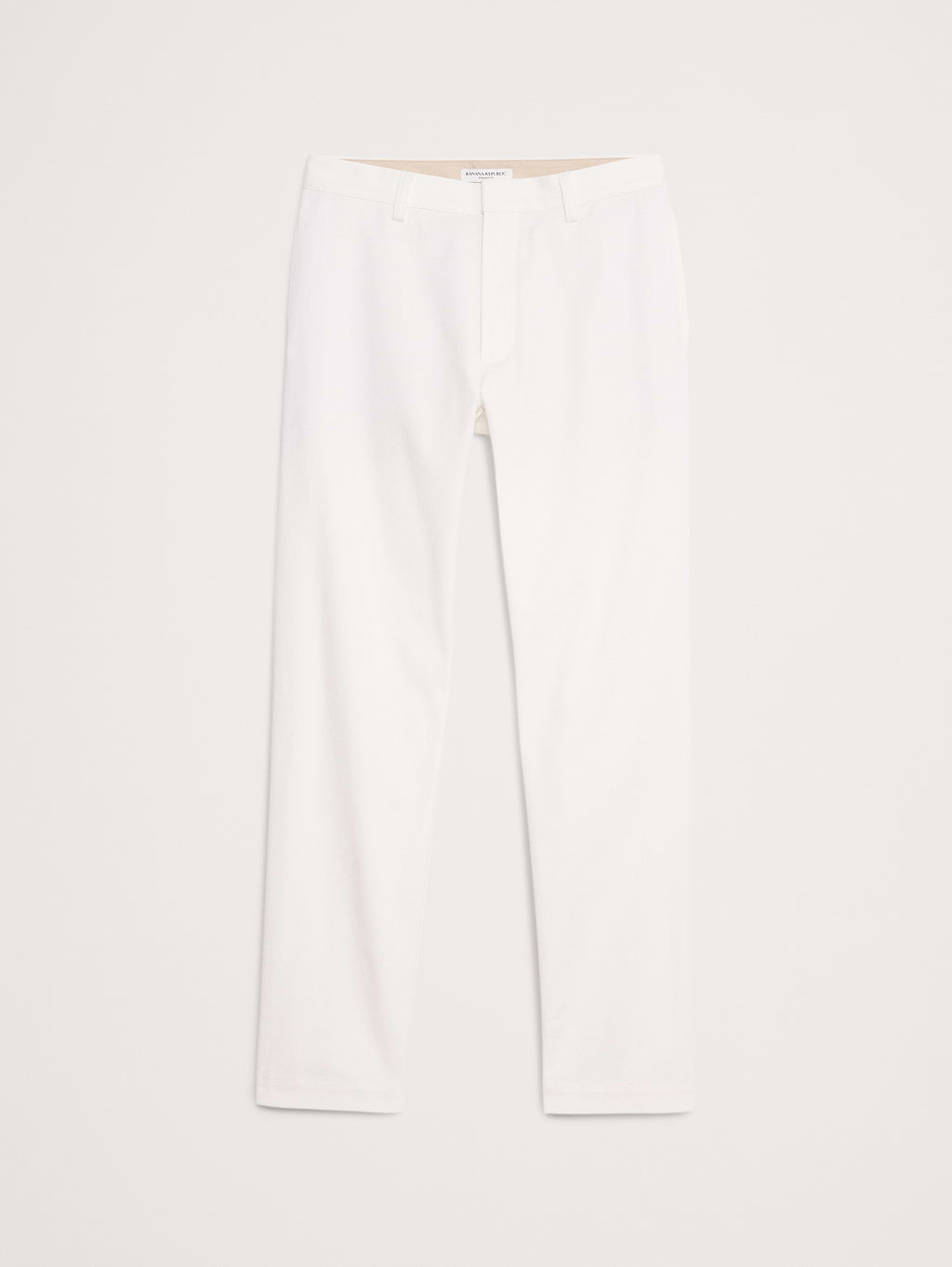 Straight Italian-Stretch Chino - White
