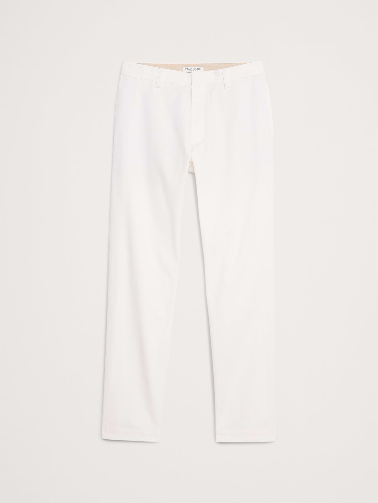 Straight Italian-Stretch Chino - White