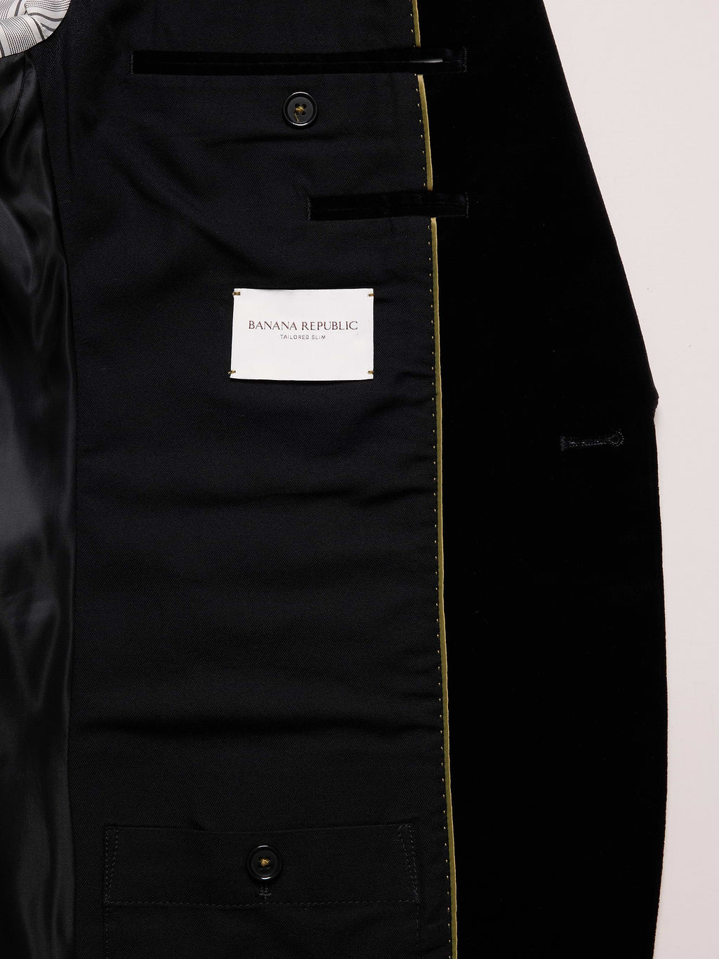 Velvet Tuxedo Jacket - Black