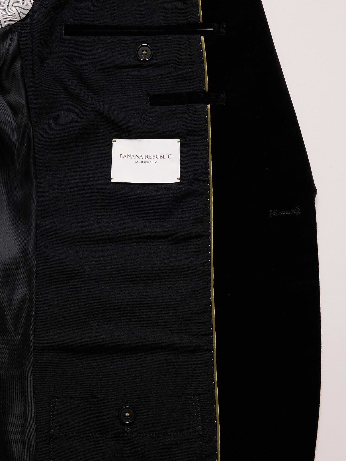 Velvet Tuxedo Jacket - Black