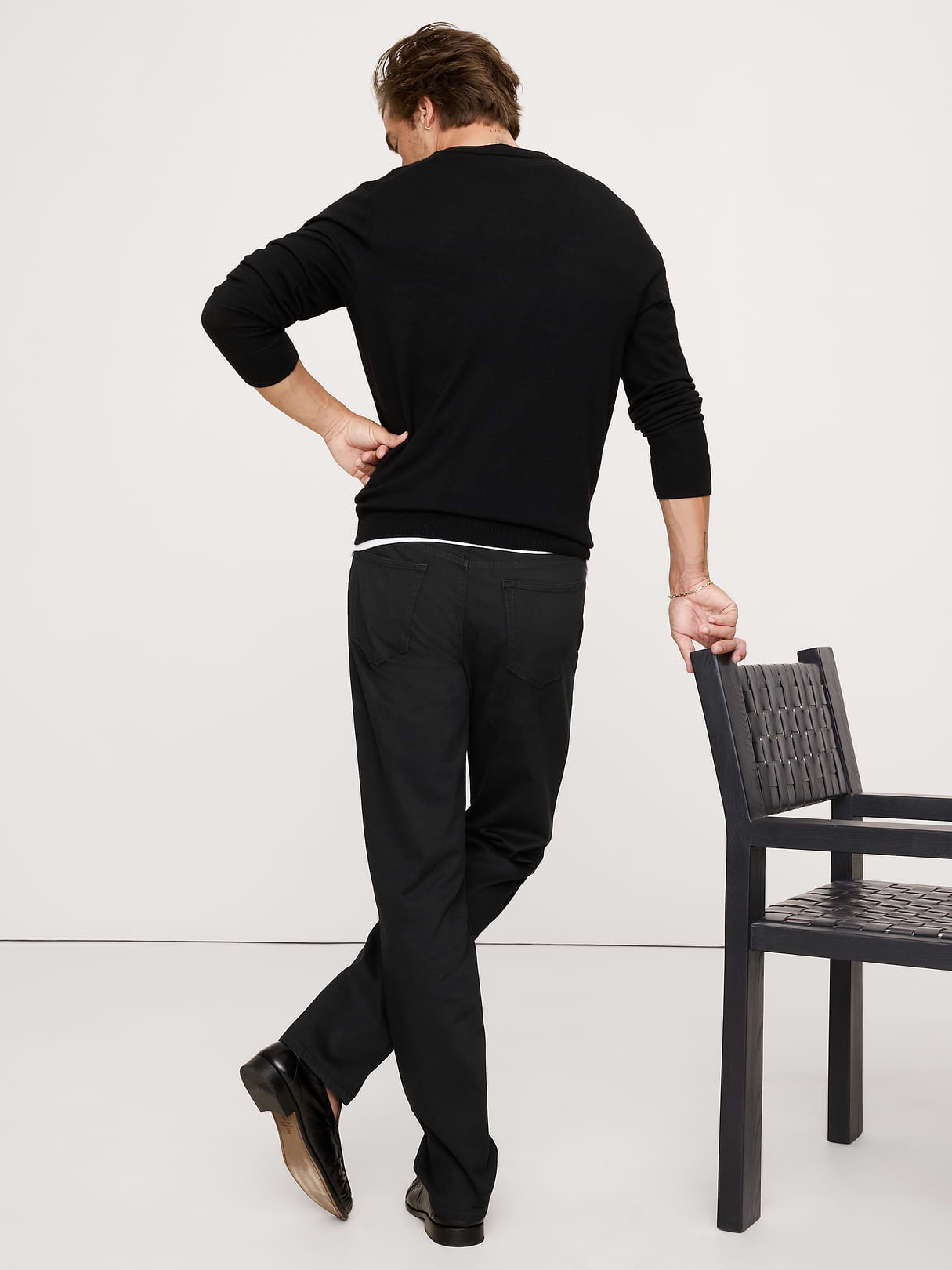 Straight Traveler Pant - Black