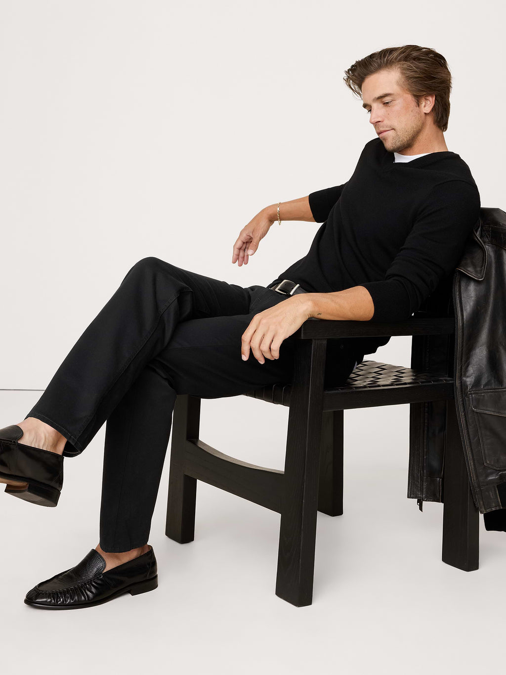 Straight Traveler Pant - Black