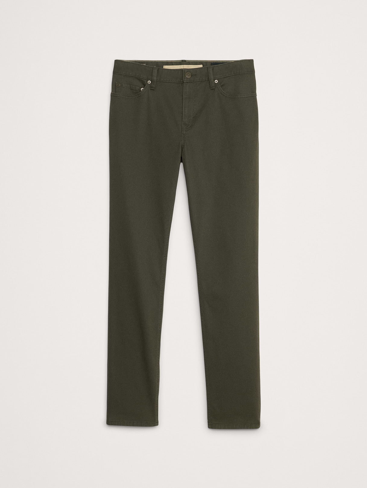 Slim Traveler Pant - Dark Olive Green