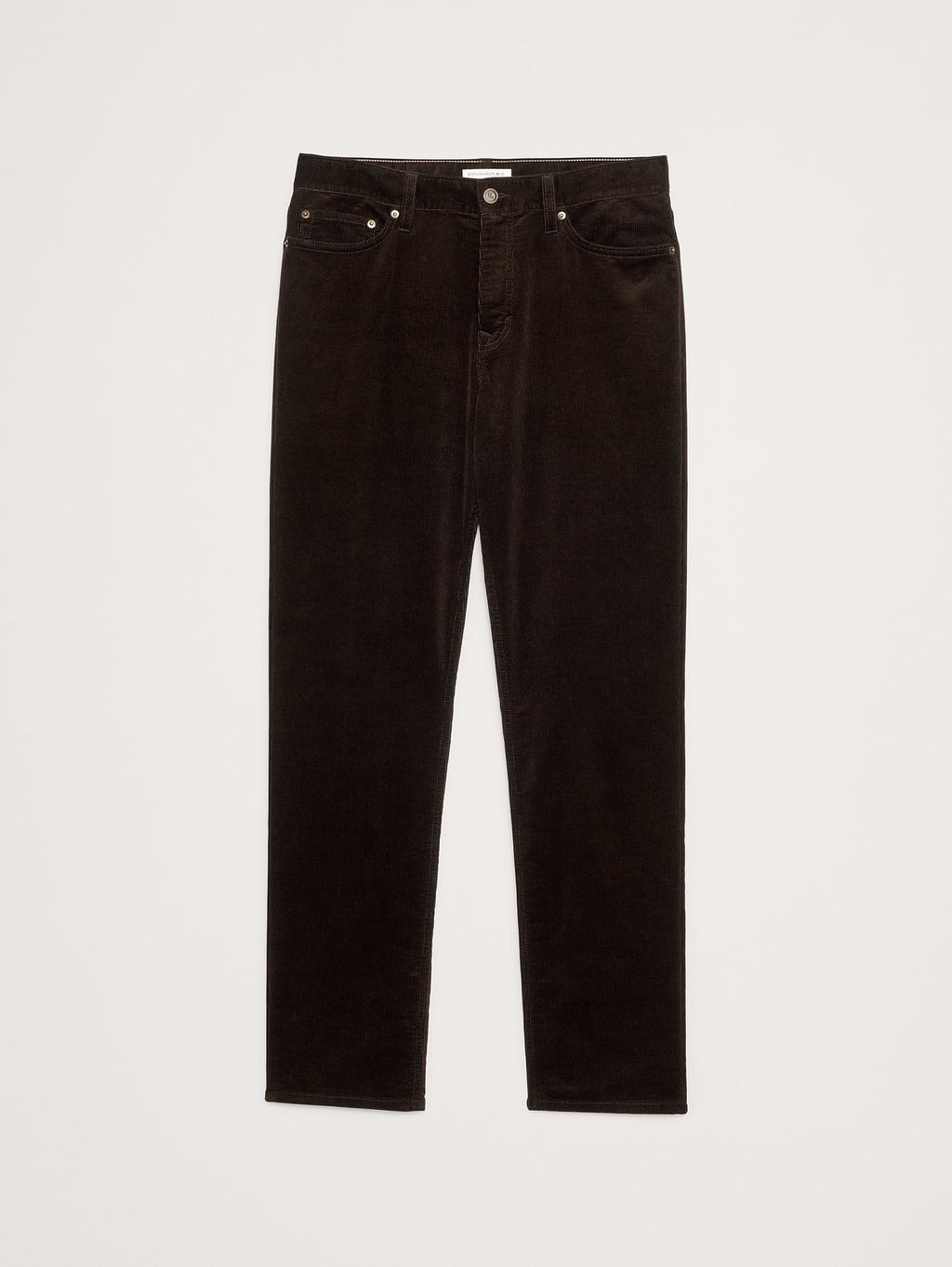 Straight Stretch-Corduroy Traveler Pant - Double Chocolate Brown