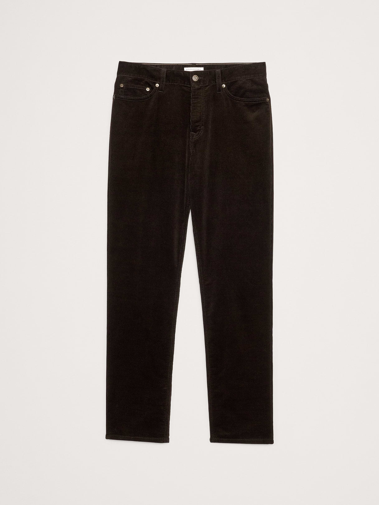 Straight Stretch-Corduroy Traveler Pant - Double Chocolate Brown