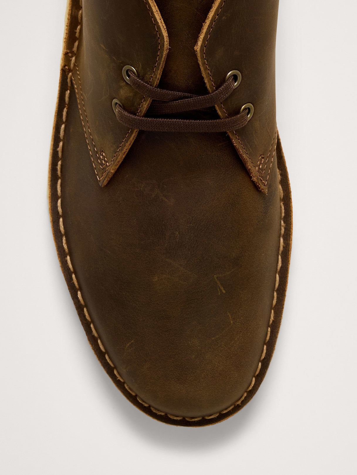 Desert Boot by Clark's Originals - Beeswax Brown Leather