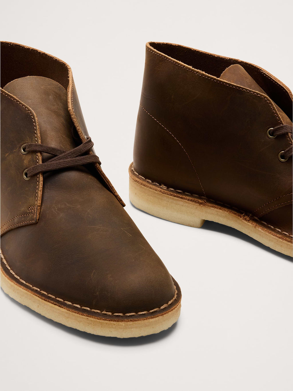 Desert Boot by Clark's Originals - Beeswax Brown Leather