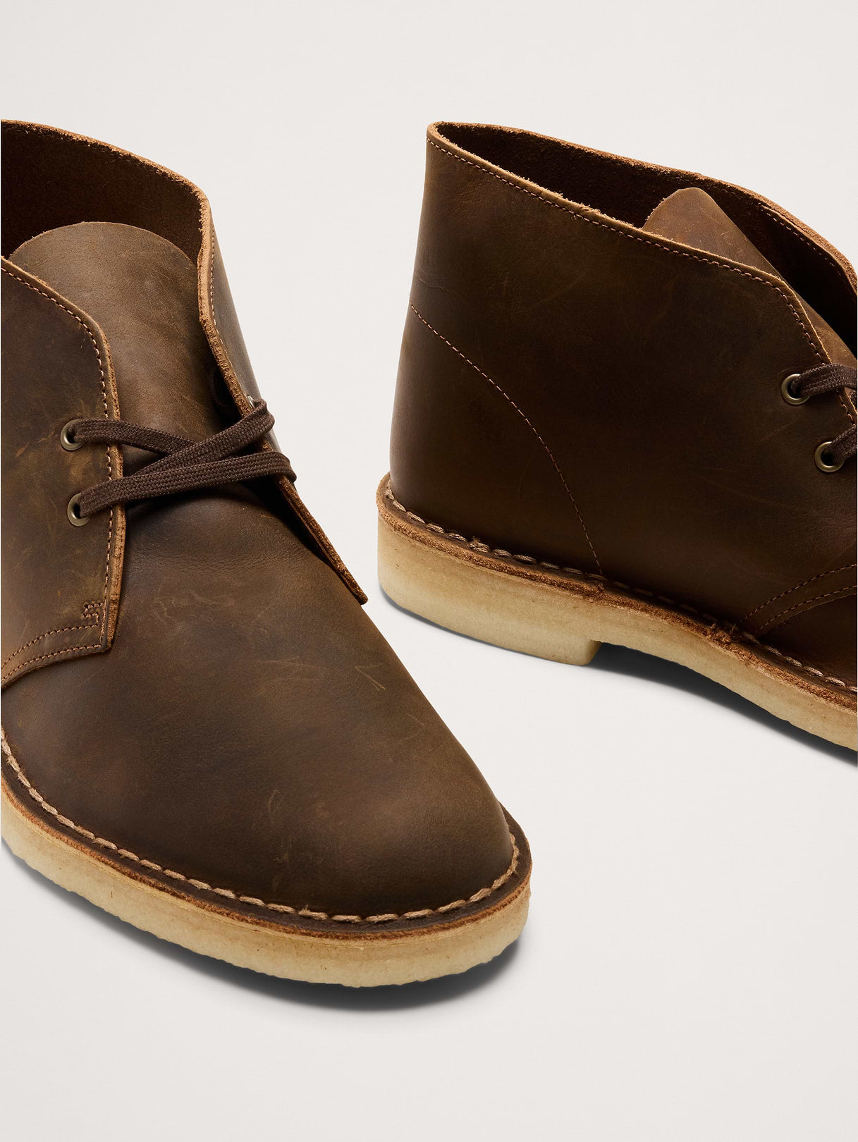 Desert Boot by Clark's Originals - Beeswax Brown Leather