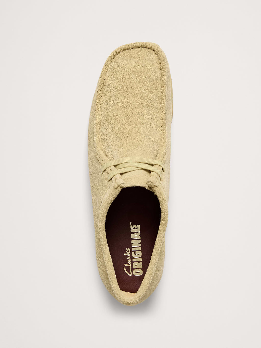 Suede Wallabee Shoe by Clark's Originals - Maple Sugar Suede