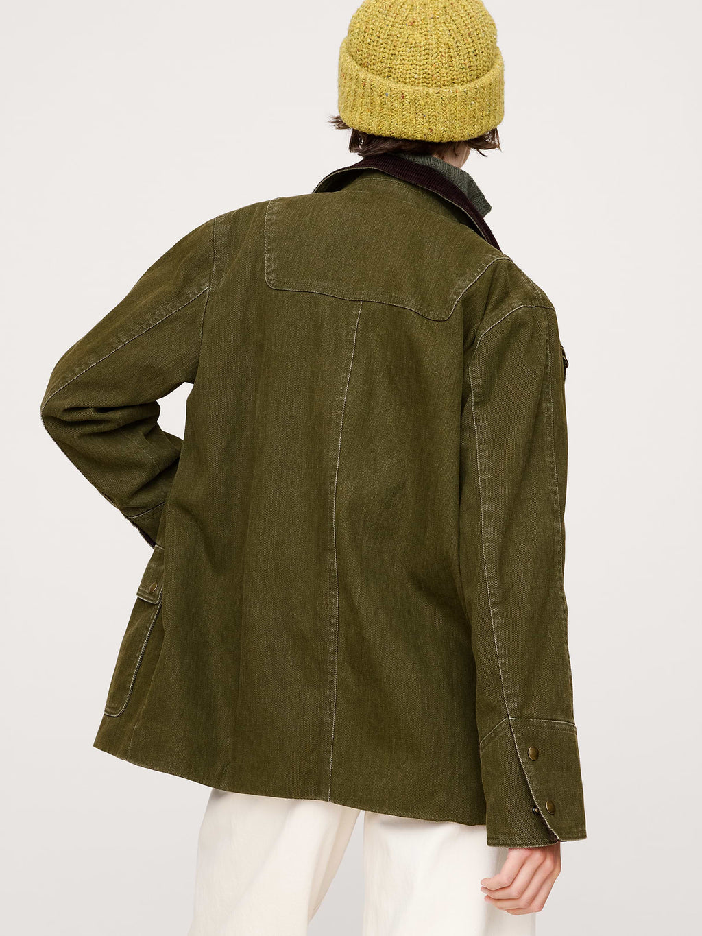 Barn Coat - Olive Green