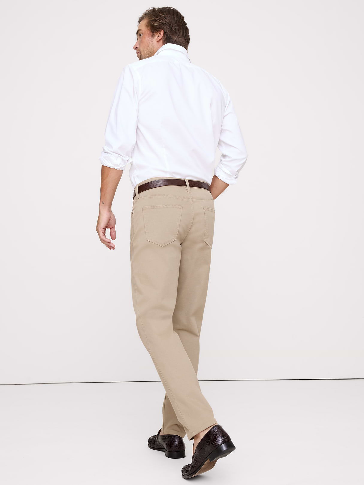 Athletic Traveler Pant - Khaki Beige