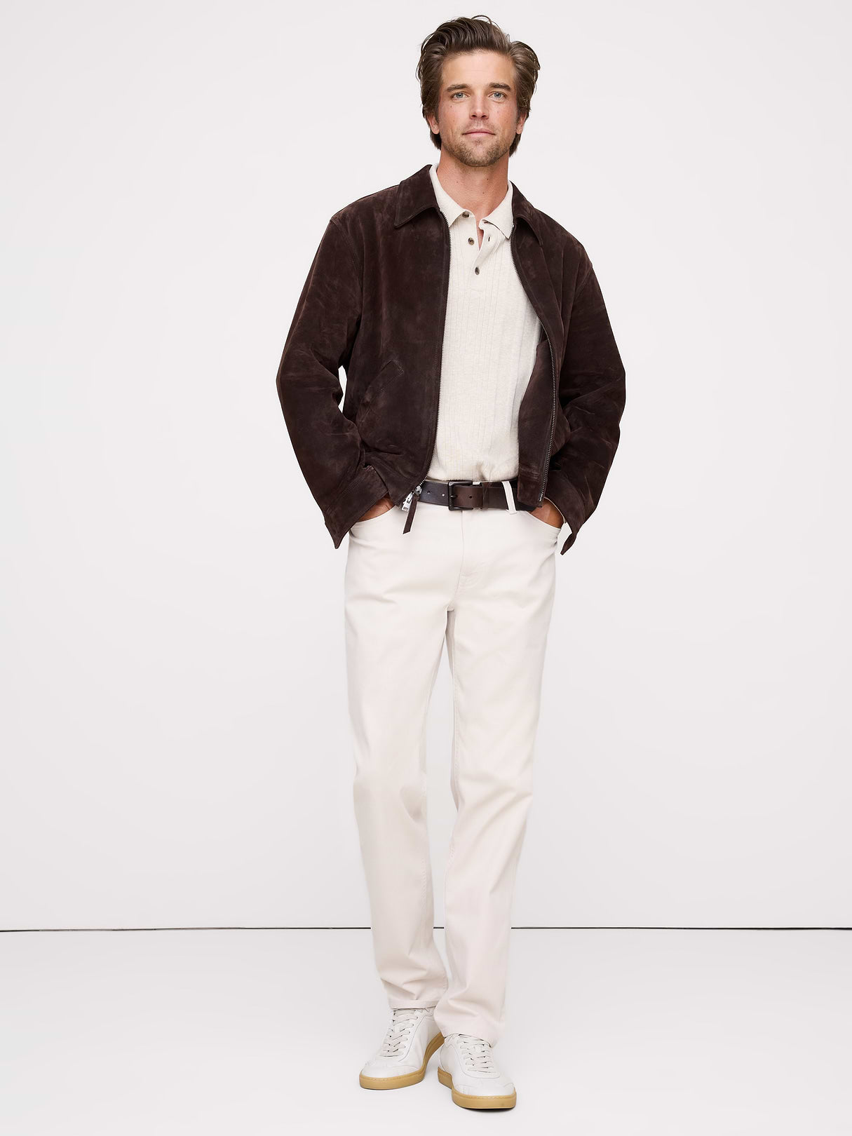 Athletic Traveler Pant - Canvas Off-White
