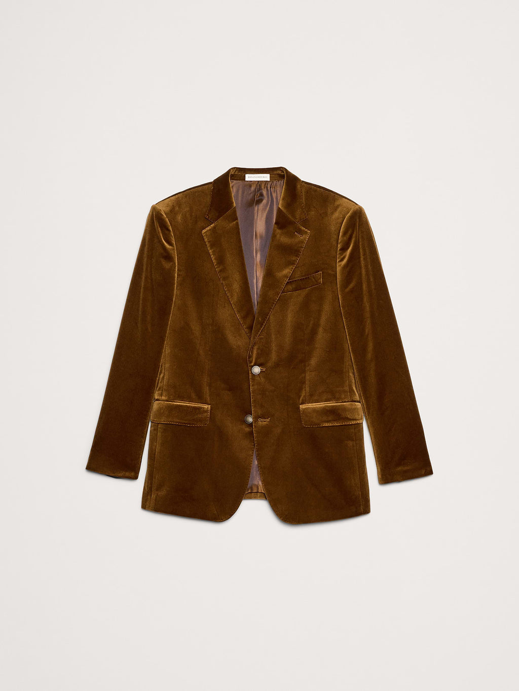 Velvet Blazer - Hazel Gaze Brown